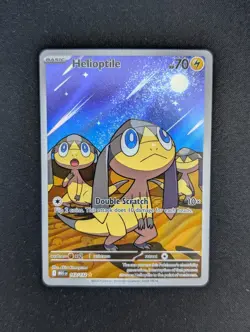 Pokemon TCG Helioptile 143/132 Secret Rare Mega Evolution - Image 1