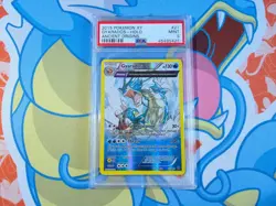 Gyarados - 2015 Pokemon XY Ancient Origins #21 Reverse Holo - PSA 9 - Image 1