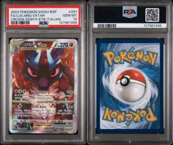 Pokemon PSA 10 Lucario Vastro #291 Full Art Zenit Regale ETB Promo 2023 Italiano - Image 3