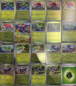 Pokemon Phantasmal Flames Master Base Set. All CM UC EX Holo Rv Holo Rares NM - Image 1