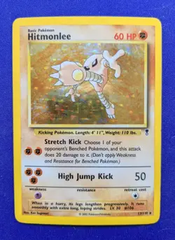 Hitmonlee 13/110 Legendary Collection Holo - MP+ - Vintage Pokemon TCG - Image 1