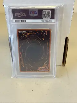 2002 Yugioh Blue-Eyes White Dragon LOB-001 Ultra Rare PSA 9 MINT ORIGINAL PRINT! - Image 2