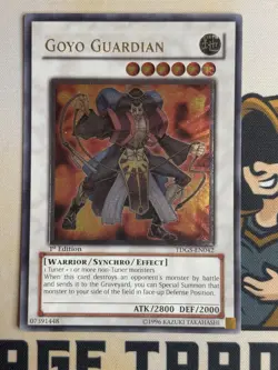 Goyo Guardian TDGS-EN042 1st Edition Ultimate Rare Yu-Gi-Oh! EURO - Image 3