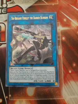 YuGiOh! Tri-Brigade Ferrijit The Barren Blossom PHRA-EN046 UltraRare 1st Ed NM - Image 1