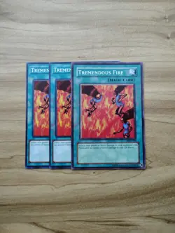 Yu-Gi-Oh! - Tremendous Fire - 3X - Full Playset - Image 1