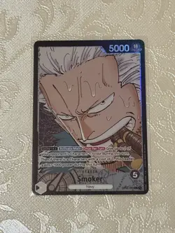 Smoker OP02‑093 Alt Art Leader NM One Piece OP02 Paramount War - Image 1