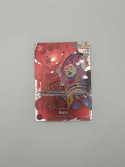 Bepo (Winner Pack Vol. 7) P-019 One Piece Promotion Cards Foil NM - Image 1