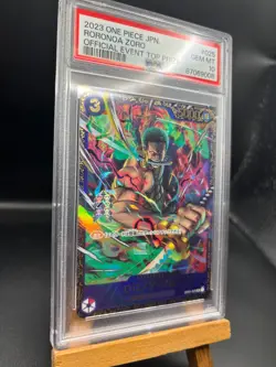 [PSA 10] 2023 One Piece JPN Official Event Top Prize #025 Roronoa Zoro FLAGSHIP - Image 5