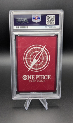 One Piece Silvers Rayleigh (JP) | OP12-001 Leader Alt Art | PSA 10 GEM MINT - Image 2
