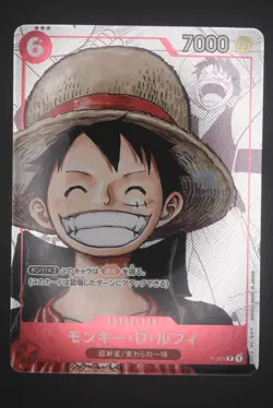 Monkey D. Luffy - P-001 Promo - Japanese - One Piece Card 25th Edition - Image 1