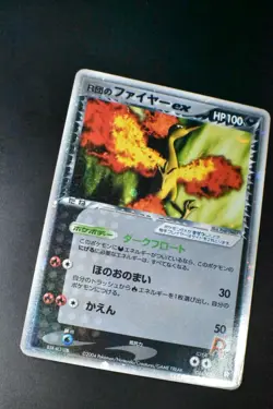 Rocket's Moltres 014/020 Black Deck Kit 2004 Holo Rare 1st Edition Pokemon Card - Image 3