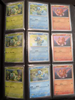 Pokemon Card Binder Collection Multiple Cards Pokemon TCG - Image 2