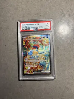 Pokemon TCG Keldeo EX 167/086 White Flare Special Illustration Rare Card PSA 9 - Image 1