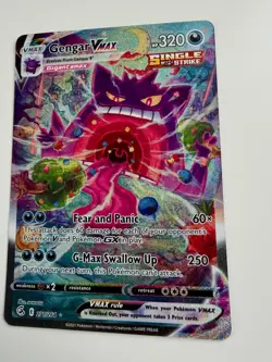 Pokemon Card TCG Gengar VMAX 271/264 Alt Art Secret Rare Ungraded NM, Unplayed - Image 3