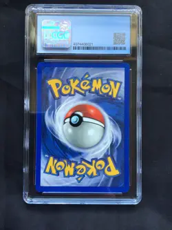 Pokemon Cards: Base Set Shadowless Common: Nidoran 55/102 CGC 9 - Image 5