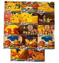 Pokemon Topps Pikachu's Vacation Trading Card Set 12/18 Cards 14 Total - Image 1