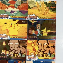 Pokemon Topps Pikachu's Vacation Trading Card Set 12/18 Cards 14 Total - Image 3