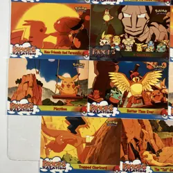 Pokemon Topps Pikachu's Vacation Trading Card Set 12/18 Cards 14 Total - Image 5
