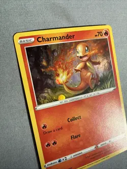 Pokemon Charmander SWSH092 Black Star Promo Rare COSMO HOLO Card - Image 2