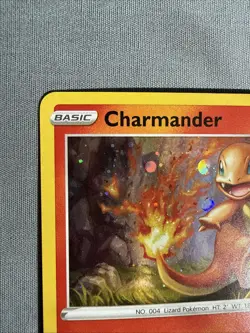 Pokemon Charmander SWSH092 Black Star Promo Rare COSMO HOLO Card - Image 4