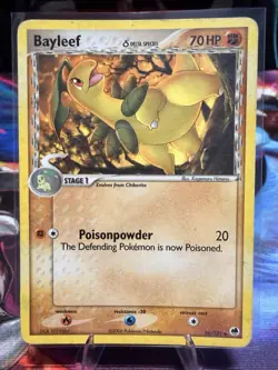 Pokemon Bayleef 70HP Dragon Frontiers 26/101 Uncommon Delta Species Stage 1 Card - Image 1