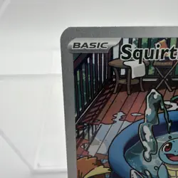 Pokemon TCG Squirtle Stellar Crown Illustration Card 148/142 - Image 3