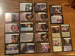 Lot of 20 Harry Potter TCG Rare Holo Foils cards - Image 1