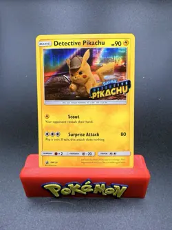 Detective Pikachu - (Stamped) SM170 Holo SM Promos - Pokemon Card - NM - Image 1