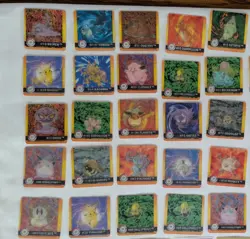 44 Pokemon Artbox Action Flipz Premier Edition Cards, Lot Plus 8 Stickers - Image 4