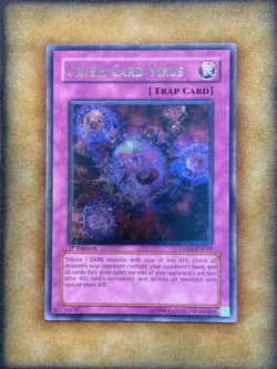 Yugioh Crush Card Virus DPKB-EN039 Ultimate Rare 1st Ed NM - Image 1