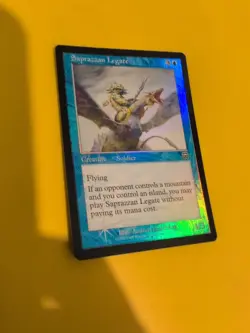 Saprazzan Legate. Soldier Mercadian Masques. FOIL. Magic the Gathering Card. - Image 1