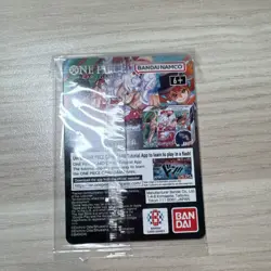 One Piece Monkey D. Luffy US Voyage College Basketball Promo Card (Sealed) - Image 2
