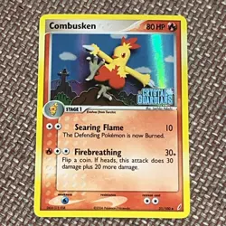 Combusken - 31/100 - Pokemon Crystal Guardians Reverse Holo Card NM - Image 5