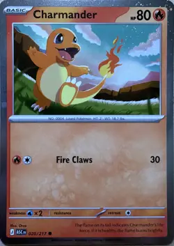 Charmander - (Cosmos Holo) Holo Common Miscellaneous Cards & Products 020/217 NM - Image 1