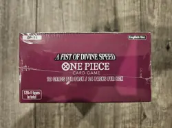 One Piece Card Game OP-11 A Fist of Divine Speed English Booster Box - Image 4