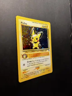 Pokemon Pichu Neo Genesis Holo Rare Unlimited Card 12/111 30 HP English NM - Image 3