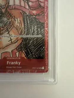 2023 ONE PIECE PREM CARD COLL -ONE PIECE FILM RED- #021 FRANKY PSA 10 - Image 5