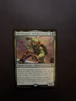 Michelangelo, Weirdness to 11 Teenage Mutant Ninja Turtles Foil - Image 1
