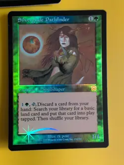 Silverglade Pathfinder & Silverglade elemental Mercadian Masques. FOIL. MTG Card - Image 2