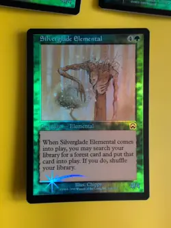 Silverglade elemental x3 Mercadian Masques. FOIL. MTG Card - Image 2