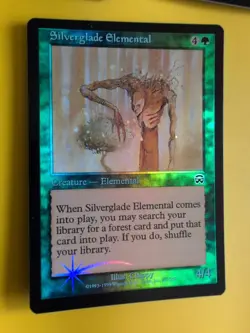 Silverglade elemental x3 Mercadian Masques. FOIL. MTG Card - Image 3