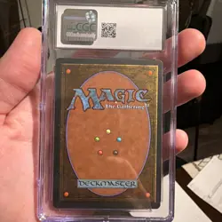 Magic The Gathering Ice Age Jester's Cap MTG Graded CGC 8.5 Reserve List 1995 - Image 4