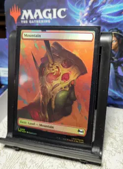 MTG Teenage Mutant Ninja Turtles Mountain 256, NM, Foil, Fresh, Ships Quickly - Image 2