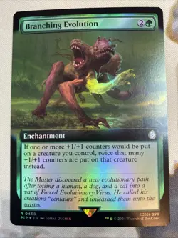 Branching Evolution FOIL - Extended Art - NM/M - Fallout PIP 468 - MTG - Image 1