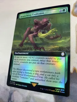 Branching Evolution FOIL - Extended Art - NM/M - Fallout PIP 468 - MTG - Image 3