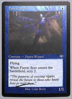 Faerie Seer - Retro Frame - Foil Etched - 8 - Modern Horizons (MH1) MTG - Image 1