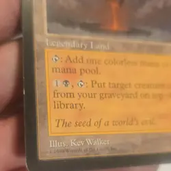 Volrath's Stronghold Stronghold 1998 Regular Legendary Land Wizards English - Image 2