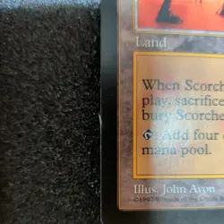 2qty Scorched Ruins Weatherlight reserved list x1 LP - Image 4