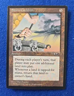 Storm Cauldron, Alliances MTG 1996 Magic The Gathering LP - Image 1