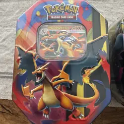 Pokemon Mega Charizard X ex & Y ex Tin Sealed x6 - Image 5